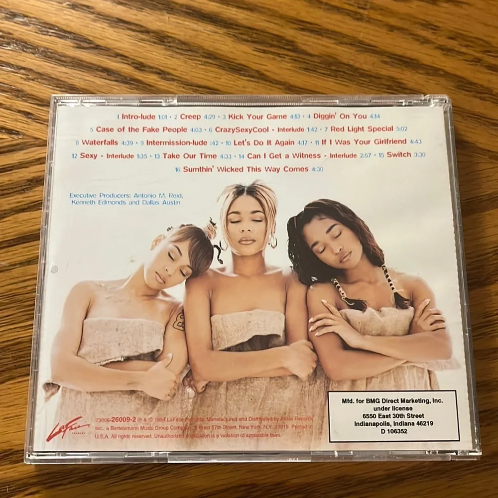 TLC Crazy Sexy Cool CD EUC - Picture 2 of 5